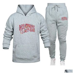 MENS SETS Märke joggar designer trackduit män hoodies byxor kläd tröja plover mode casual sportkläder droppleverans dht9w