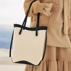 Дизайнерская сумка Polen Le Новый холст ковш Сумка, женская сумочка