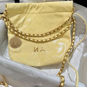 10a moda prawdziwe torebki mini portfele luksusowe projektanci kobiety torby worek kobiet na ramiona łańcuch łańcucha skórzana klapa