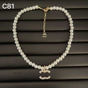 Женское подвесное колье дизайнер бренд Love Gold Classic Luxury Gift Pearl New осень винтажный дизайн подарки украшения Te4x