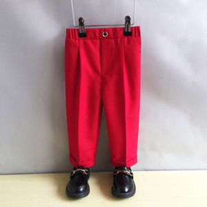 Baby Boys Blazer Children Boy For Wedding Jacket Pants Tie 3Pcs Photograph Suit Kids 1 Year Birthday Costume Dress