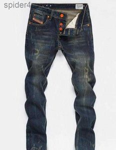 Designer Mens Jeans Skinny Pants Casual Luxury Men Fashion Distressed Ripped Slim Motorcycle Moto Denim Hop UVTF