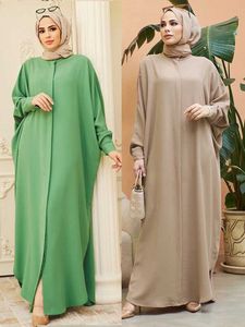 Ubranie etniczne Eid muzułmańska abaya dla kobiet podzielona elegancka sukienka modlitewna Maroko Caftan Saudyjska arabska sukienki Kaftan Vestidos Ramadan Abayas T240515