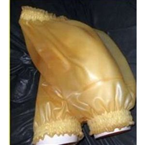 Latex Clear Rubber Shorts Zentai Cosplay de terno completo