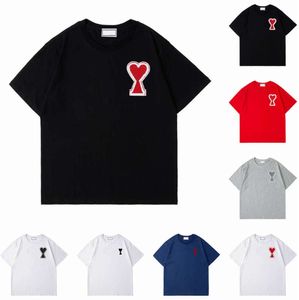 Tshirt Amis Mens Womens Designers T koszule Hip Hop moda drukowanie krótkiej rękawy Wysokiej jakości koszula Polo Chothes Tees 1132ess