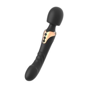 Вибратор с двойной головкой вибратор Av Wand Massager Sex Toy Vibrator для женщин