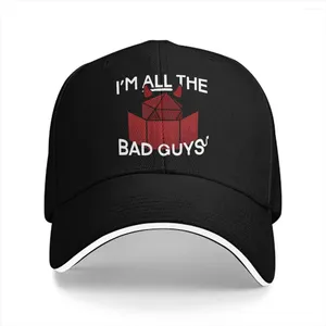Top Caps Ben tüm kötü beyzbol zirvesi kapak dnd oyunu güneş gölge şapkalar erkekler için