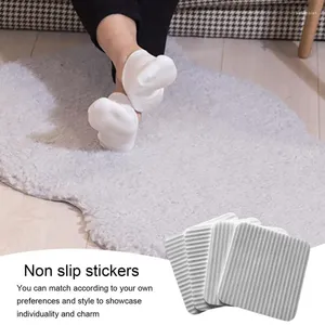 Badmatten Teppich Non -Slip -Aufkleber Selbstkleber Anti -Skid -Teppich -Ecke Grippers Pad kreatives Waschmattenband für Grip