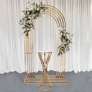 Arco de casamento Fundamento de flor Stand Birthday Party Festa de balão ao ar livre Stand Stand Stand Luxury Event Home Decoration