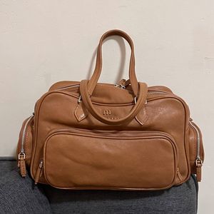 Tote Bag Designer Weekend Bag Travel Handbag Large Capacity Shoulder Bag High Quality Cowhide Leather Motorcycle Bags Vintage Handbags External Zippered Wallet