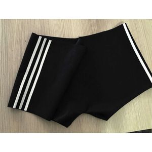 モードメンラテックスボクサーGummi Kurze Hose Rubber Badehose Schwarz Shorts 0.4mm S-XXL