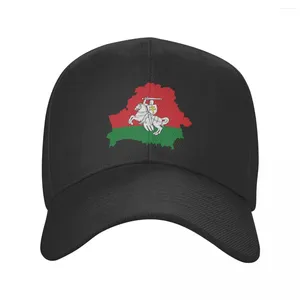 Ball Caps Emblem Of Belarus Pride Baseball Cap Women Men Personalized Adjustable Adult Belarusian Map Dad Hat Spring Snapback