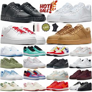 Designer Casual Shoes Triple White Black Low Utility Wheat Womens Mens Outdoor Jogging Sports Sneakers Trainer
