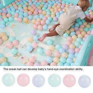 5.5cm Marine Ball Soft Swimming Pool Ocean Wave Ball Baby Plastic Ball Outdoor Pit Toy Macaron Ocean Ball S516