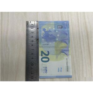 Outros suprimentos de festa festiva Copiar dinheiro real 12 tamanho melhor peças altas/pacote American 100 Bar Papel Moeda Dollar Atmosfera Qual Dh1ob