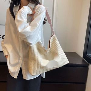 Bag Large Capacity Vacation Style Celiene Bag Woven Large Bag New Triumphal Beach Grass Woven Bag Summer Versatile Commuting Bag Tote Bag Shoulder Bag Hobo