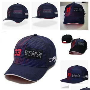 Motorcykelkläder F1 Racing Cap helt ny FL broderad logotyp Baseball Drop Delivery Automobiles Motorcyklar Tillbehör OTMKA