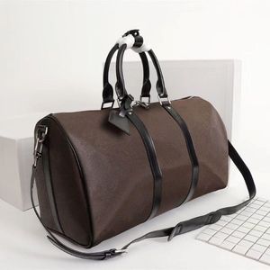 designers bags High capacity Duffel bag Women Travel Tote Men Boston Handbags Soft Sided Leather Suitcase outdoor storage Luggage 2139