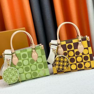 New Totes Designer Bag Womens High Quality Handbag Fashion Tote Bag Läder Luxury Handväska 46373 Bärbar axelväska Crossbody Bag Wallet Coin Purse Shopping Bag