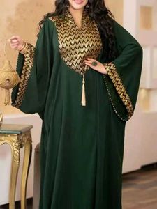 Ubranie etniczne afrykańskie dubajskie sukienki muzułmańskie kobiety z kapturem Abaya Kaftan Kaftan sukienki wieczorowe Maroko Caftan Abayas islam szata muzulmane vestido T240515