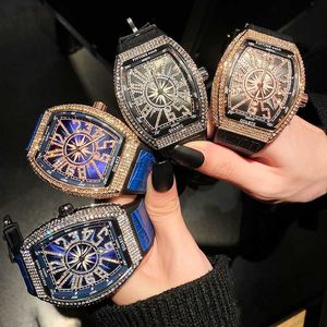 2024 är den favoritfull Sky Star Diamond Watch Mens Mechanical R Topp tio varumärken Miller FM Frank Muller
