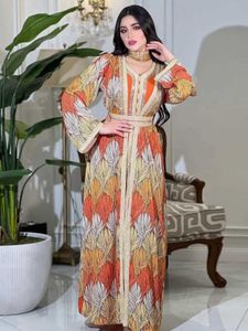 エスニック服eidモロッコイスラム教徒パーティードレスアバヤ女性2ピースセットイスラムドレス