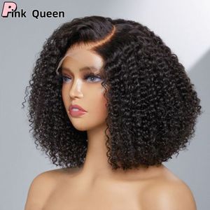 Miękkie koronkowe peruki ludzkie włosy brązowe czarne czarne wkleić się długą kręconą fala ciepła koronkowa peruka naturalne baby włosy czarne kobiety przed wyrzucane bob ludzkie włosy peruka