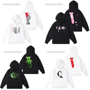 designer hoodies mens hoodie big V letter front and back print Street Fashion Luxury quality tops Sweatshirts Hoodys Hoodies US size S-XL