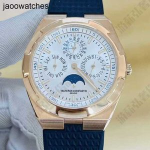 Vacherosconstantinn Watch Swiss Watches Auction Auction Jiang Shidandun atravessa o mundial Ultra Thin Calendário Mens 4300v000rb064 FRJ