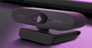 HD 1080P Webcam 4K Bilgisayar USB PC Web Kamerası Mini Web Cam Rotatable Kameralar için Çalışma Canlı Yayın Video Webcams Streaming3019862