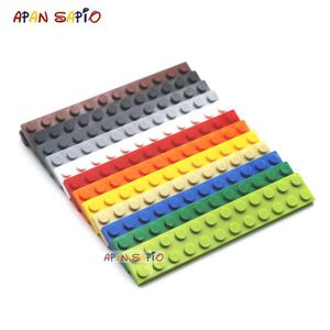 Altri giocattoli 20 pezzi di blocchi di costruzione fai -da -te 2x12 punti bloccali digitali sottili dimensioni creative educative a 12 colori compatibili con 2455 giocattoli per bambini S245163 S245163