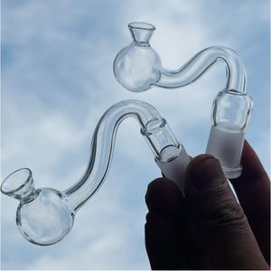 Trichter Design Glasöl Brenner Rohr Raucherschale Bubbler Downstem 10mm 14 mm 18 mm männlich nach unten Stielschalen für die Shisha Bong Großhandel. Großhandel