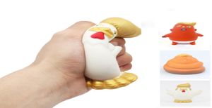 Donald Trump Squishy langsam aufsteigender Spielzeug Cartoon Super Soft Duft Jumbo Doll Decor Squeeze Requisiten Geschenke Party Bevorzugung 5 Styles XD203478181747
