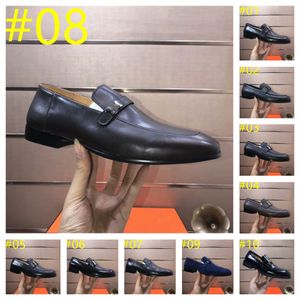 2024 Men Designer Dress shoes Men Wedding or Party Genuine Leather Shoe Luxurious cow leather wedges Ideal Business shoes slip-on shoes size 38-46