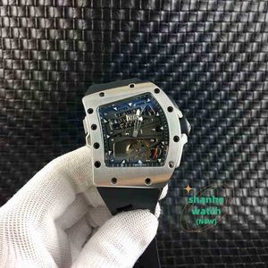 RM Luxury Watch Date Luxury Mens Mechanics Watches Wristwatch Business Leisure RM70-01 Automatisk mekanisk klocka Fine Steel Tape Mens Trend