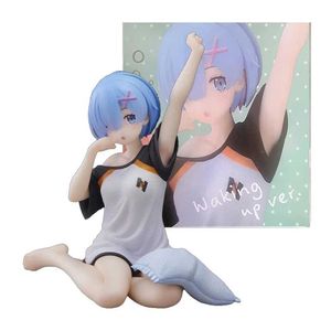 Akcja Figury Anime Inne świat klęczący Pajama Girl Figure Figure Pvc Action Figure Figur Collection Model zabawek pudełkowy Y240516