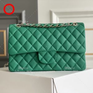 Torby na ramię 20a 1: 1 Worki na designerskie torby kawiorowe Torba Fashion Crossbody Torby torebki torebki torby klapa 25 cm torebka z pudełkiem C001B