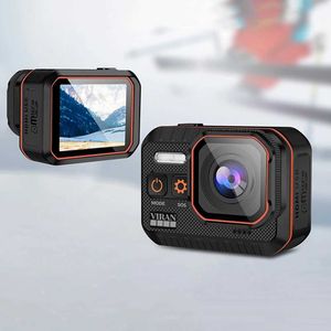 Sport-Action-Videokameras WiFi Action Kamera 20MP 4K 60fps Action Videokamera Elektronische Bildstabilisierung 2-Zoll-IPS-Bildschirm 170 Weitwinkelschleife B240516