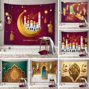 Tapisserier Bakgrund Tyg Polsk Tapy Home Wall Torch Vintage Victoring Digital Printing Painting Tapestry Decor