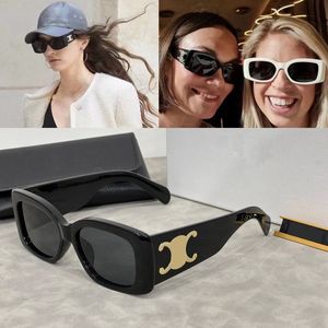 Occhiali da sole designer da donna Trionfi da sole da sole occhiali da sole con telaio rettangolo di grandi dimensioni occhiali da sole lenti per donne uomini di lusso Lunette de soleil