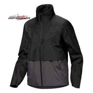 Jackets de roupa de roupa técnica Jackets de shell masculino Solano Black Jack 47mq