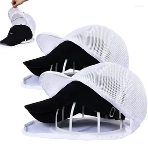 Bolsas de lavanderia Multifuncional Baseball Hat Washer Protector Rack para lavador de louça Kit de limpeza de lavagem
