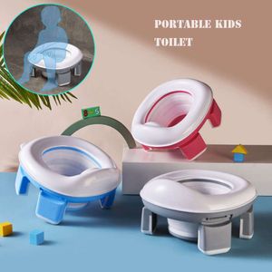 Assentos de bebê portáteis Treinamento de crianças dobráveis ​​Treinamento para viagens Non Slip e Splash Proproférico garotas treinador seguro Cadeira Potty L2405