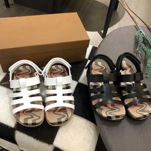 Top Baby Sandals Groove Design Kids Schuhe Kosten Preis Größe 26-35 einschließlich Box Anti Slip Summer Girls Pantoffeln 24APRIL
