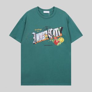 Markendesigner T -Shirt für Herren Baumwollbrief gedruckt neuesten Stil Hip Hop Top Tees Shirts Kleidung FZ2405161