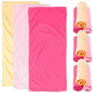 Dog Apparel 12 Pcs Microfiber Towels Quick Drying Disposable Shower Tool Pet Dogs Cat Bath