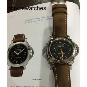 Pererass Luminors vs Factory Top Quality Automatic Watch s.900 Automatisk Watch Top Clon för 1950 Series Storlek 47mm Model PAM00422 TCGR