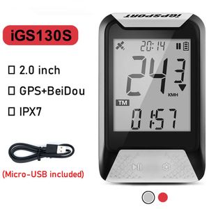iGPSPORT iGS130S Bike Computer GPS Bicycle Speedometer Road MTB Odometer Waterproof Bluetooth Wireless Navigation 240509