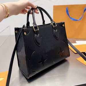 Klassisk riktig oxidationsläder shoppingväska designers axel tote handväskor kvinnor presbyopisk koppling handväskan väskor kreditkort hol 201h