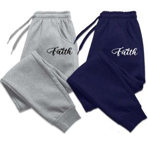 Men's Pants Heart Printed Autumn And Winter Flce Mens Clothing Trousers Fashion Drawstring Casual Pants Sweatpants Jogging Sports Pants Y240513